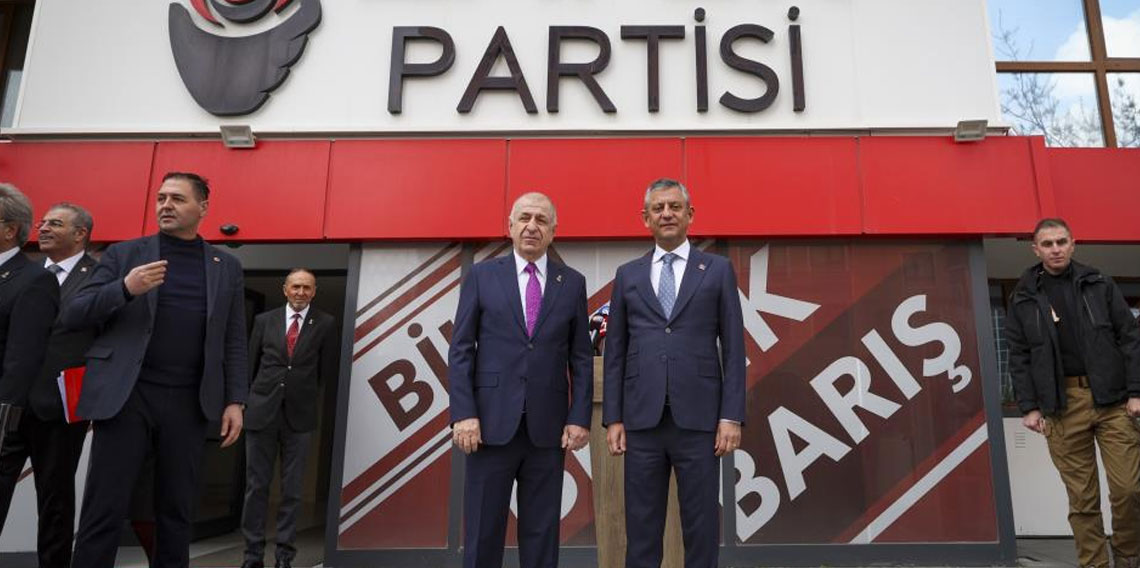 Özel'den Zafer Partisi Genel Başkanı Özdağ'a ziyaret