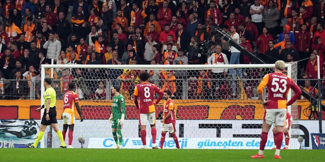 Galatasaray bu sezon ligde 5. kez berabere kaldı