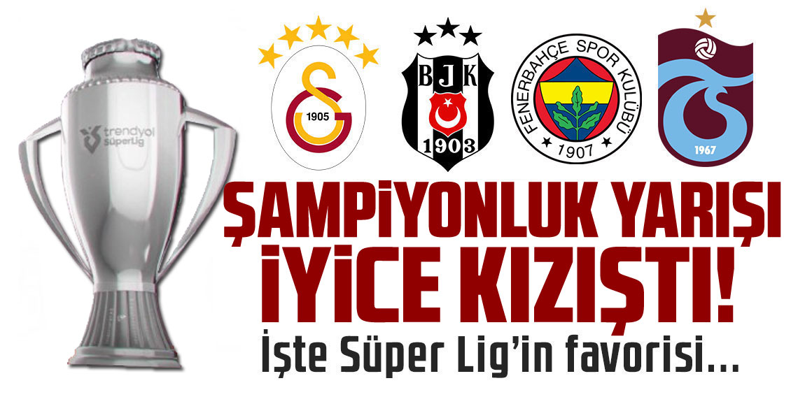 Şampiyonluk Yarışı Alev Alev! Süper Lig’de Zirve Karıştı: İşte Kalan Maçlar
