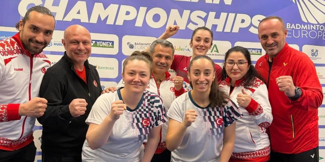 Türk badmintonunda tarihi başarı: Avrupa ikinciliği