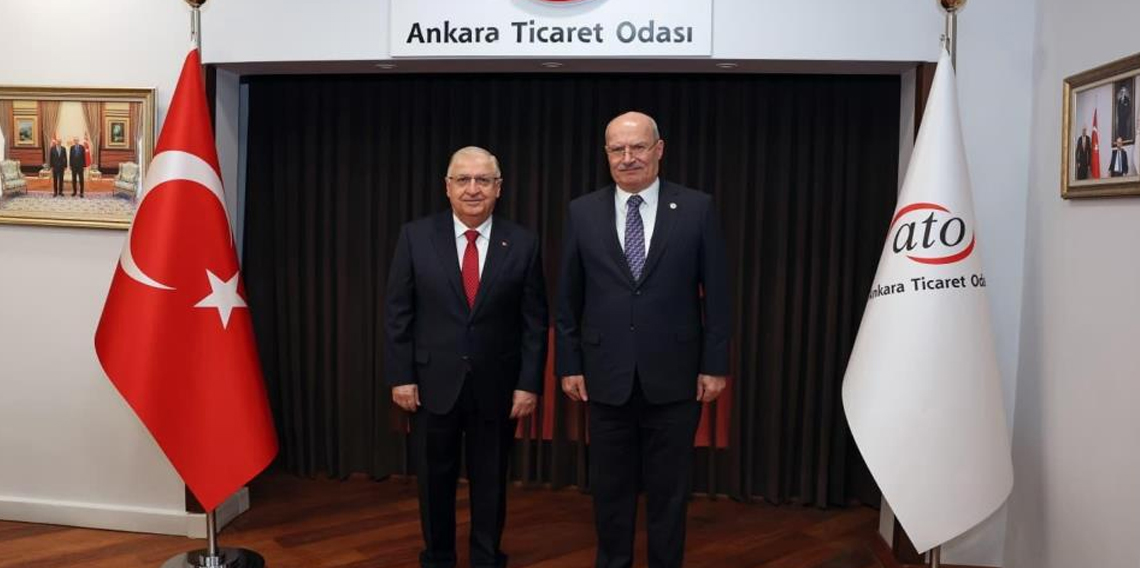 Bakan Güler’den ATO’ya ziyaret
