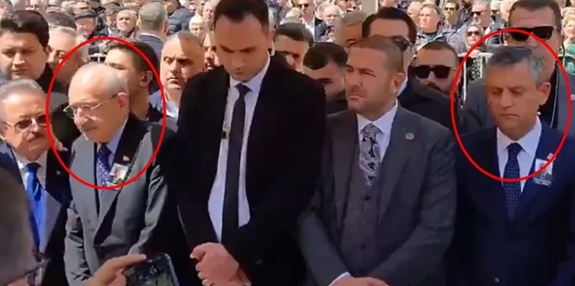 Kemal Kılıçdaroğlu Özgür Özel'in elini sıkmadı! Önünden geçti gitti
