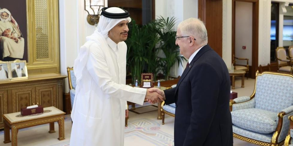 Bakan Güler, Katar Dışişleri Bakanı Al Thani ile görüştü