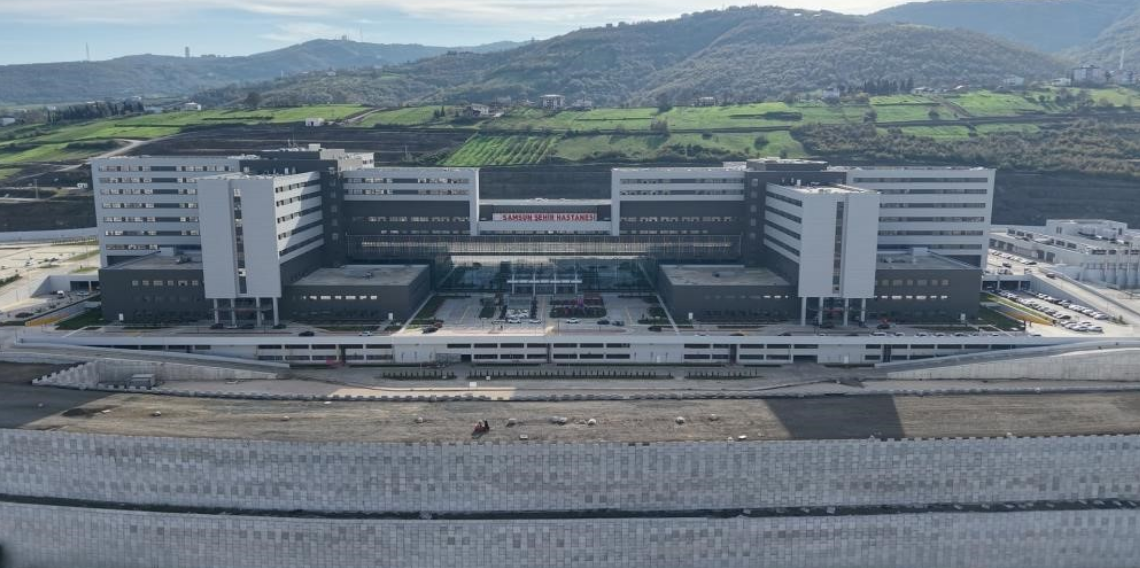 Samsun Şehir Hastanesine tüm birimler hazirana kadar taşınacak