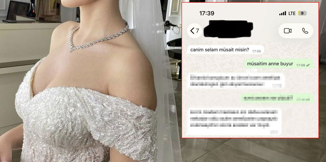 Kaynananın yeni evli gelinine attığı mesaja tepki yağıyor