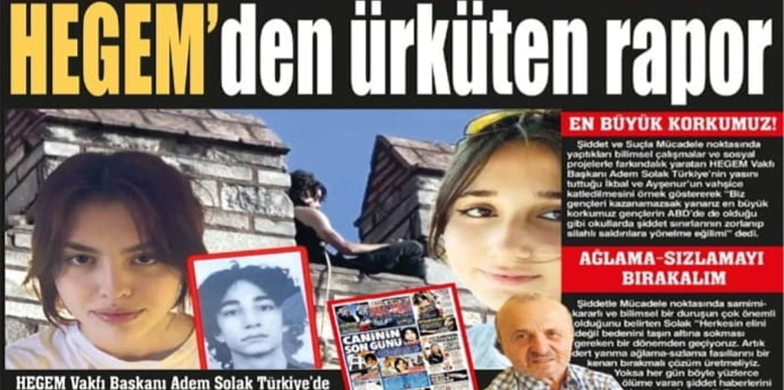 “Kanlı Baskın Bağıra Bağıra Geldi!” HEGEM’den Çarpıcı Uyarı: “Okullarda Şiddet Patlıyor”