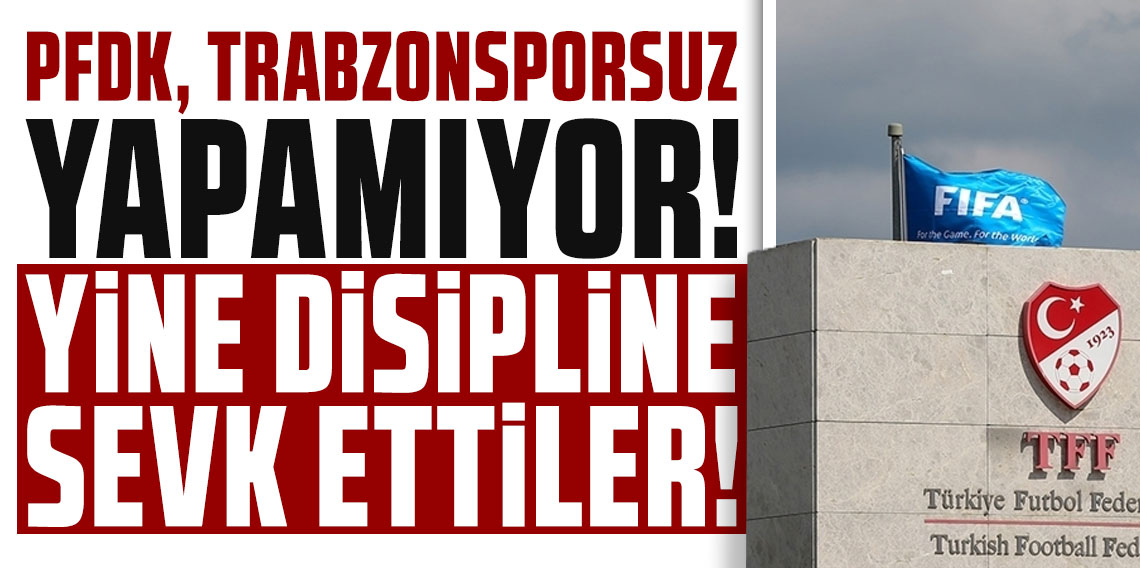 Trabzonspor, PFDK’ya sevk edildi
