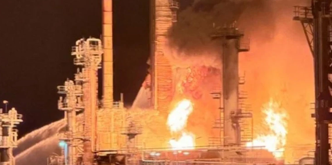 Avustralya'da yüzde 10 yakıt arzına sahip tesiste yangın