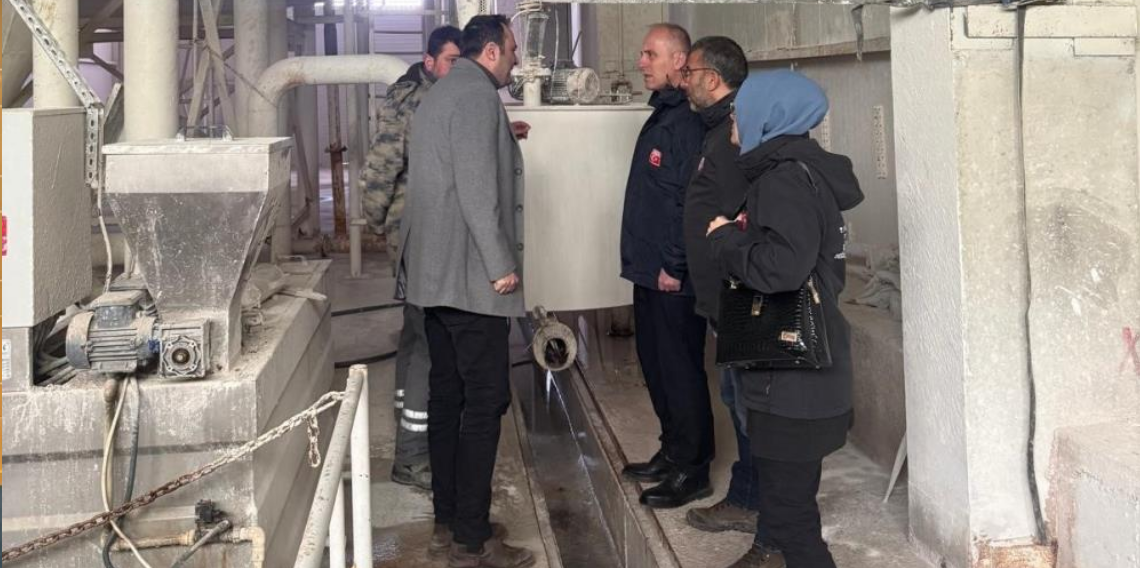 Bayburt’ta doğal taş tesisine çevre denetimi: Uygulamalar yerinde incelendi