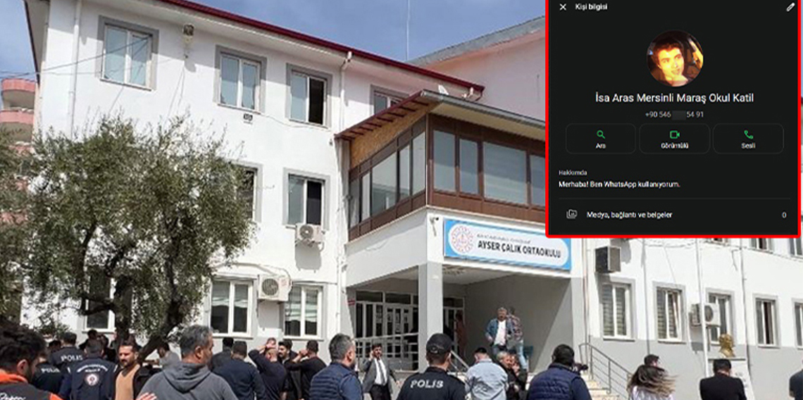 Kahramanmaraş’ta 1 öğretmen 8 öğrenciyi öldüren saldırganla ilgili ilginç detay