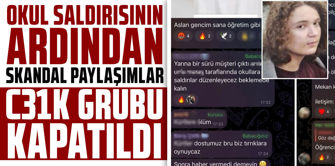 Okul saldırısının ardından skandal paylaşımların yapıldığı 