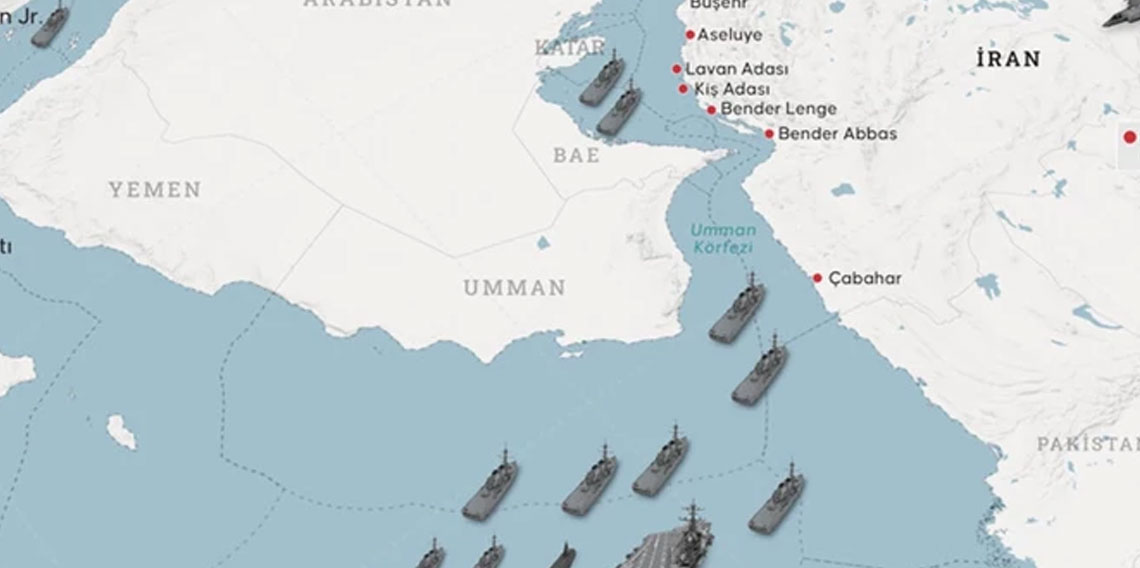 ABD'nin İran limanlarına ablukası nedeniyle 21 gemi geri döndü