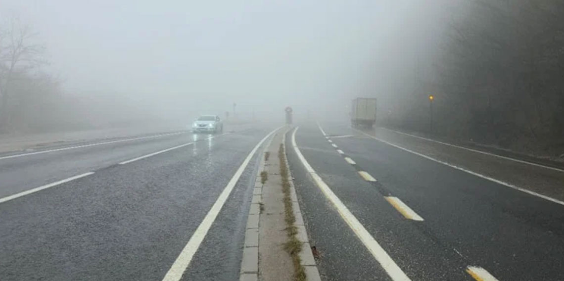 Bolu Dağı’nda görüş mesafesi büyük oranda düştü