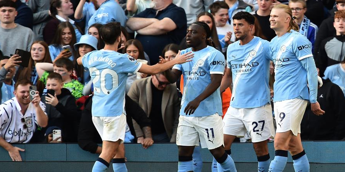 Premier Lig’de zirve yarışışında Manchester City, Arsenal’i mağlup etti