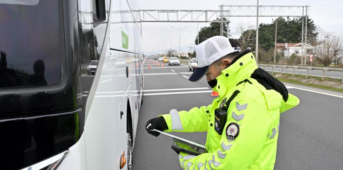 Ordu’da bir haftada 17 bine yakın araç ve sürücü denetlendi