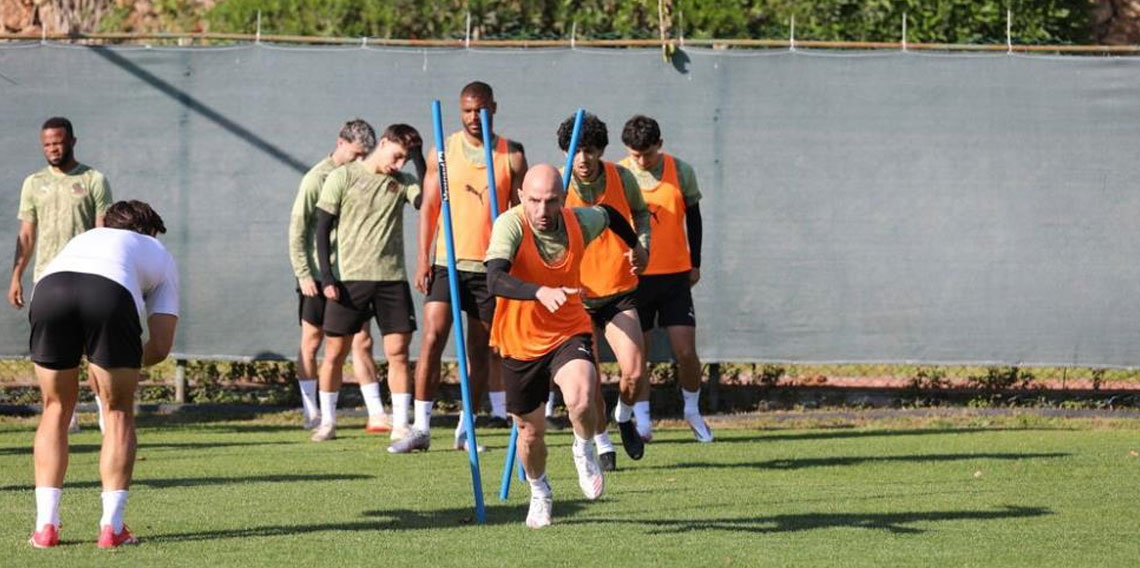 Alanyaspor, Beşiktaş maçı hazırlıklarına başladı