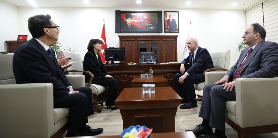 TBMM Başkanı Kurtulmuş, Koreli milletvekilini tedavi gördüğü hastanede ziyaret etti