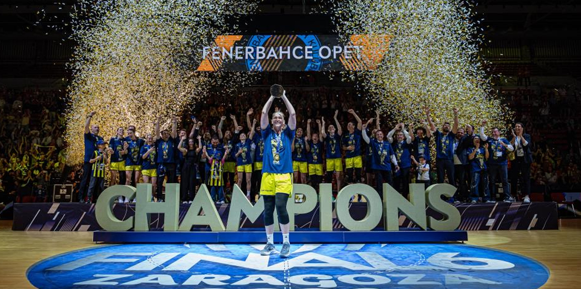 Kadınlar Euroleague'de 3. kez şampiyon Fenerbahçe