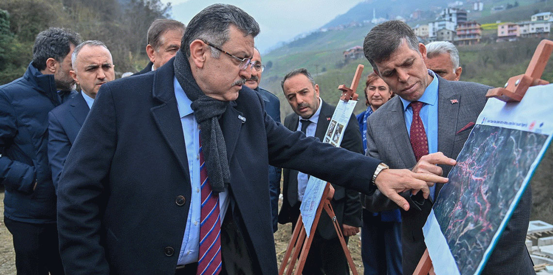 Büyükşehir’den Düzköy’e dev altyapı yatırımı