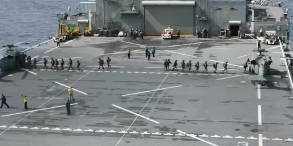 ABD ordusu, Asya-Pasifik’te bir tankere el koydu