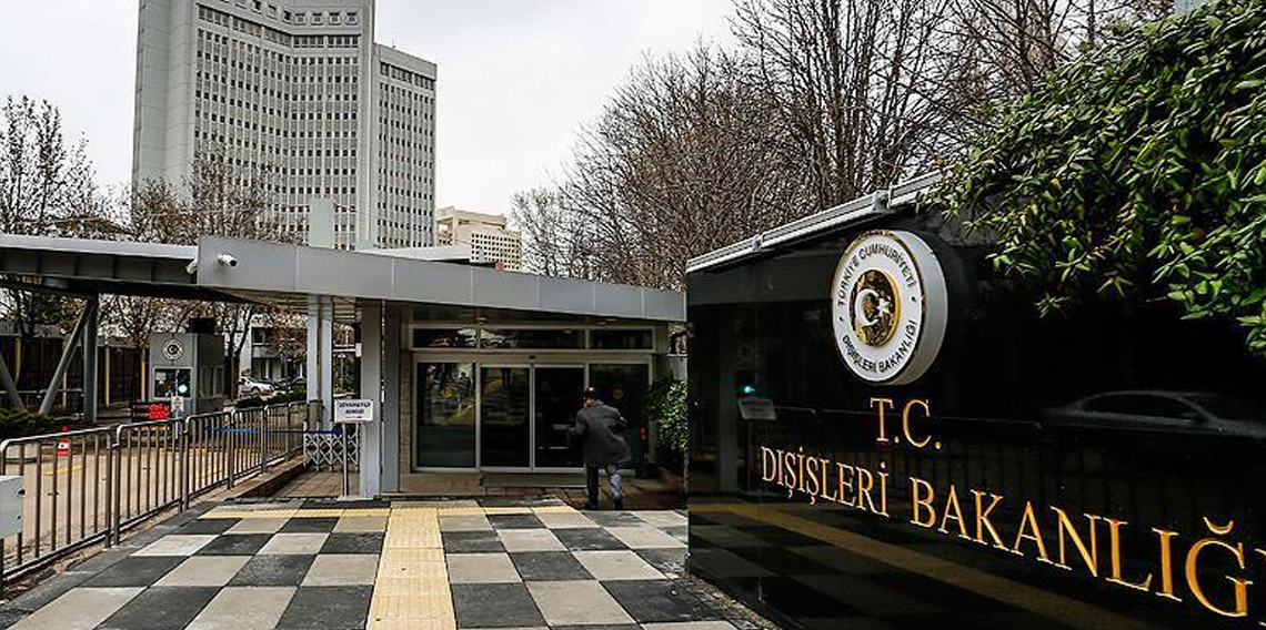 Dışişleri Bakanlığı : 