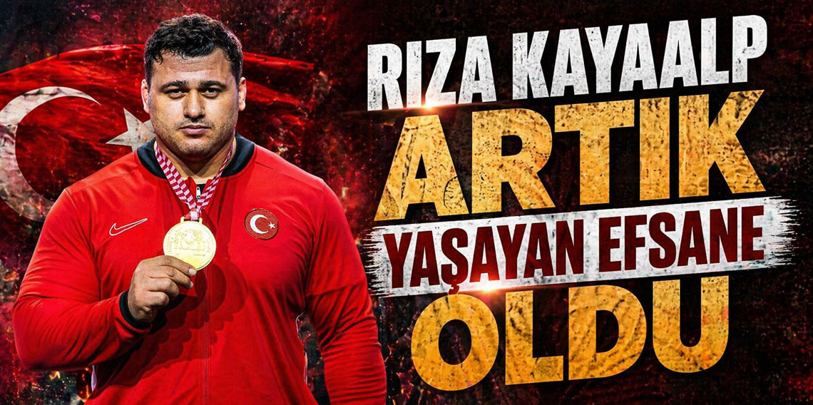 Rıza Kayaalp Avrupa şampiyonu oldu!