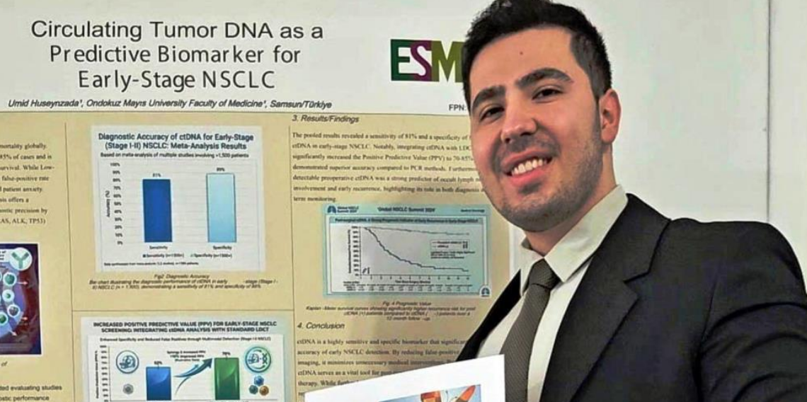 OMÜ'lü tıp öğrencisinden büyük başarı