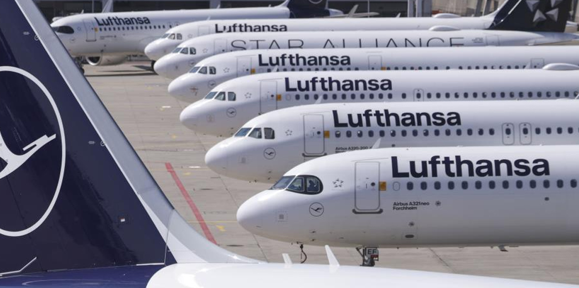 Lufthansa yakıt fiyatlarındaki artış nedeniyle ekim ayına kadar 20 bin uçuşu iptal etti