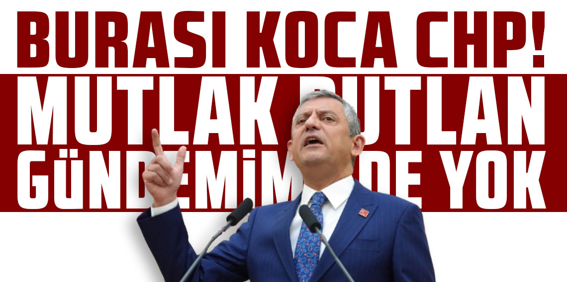 Özgür Özel: Mutlak butlan gündemimizde yok