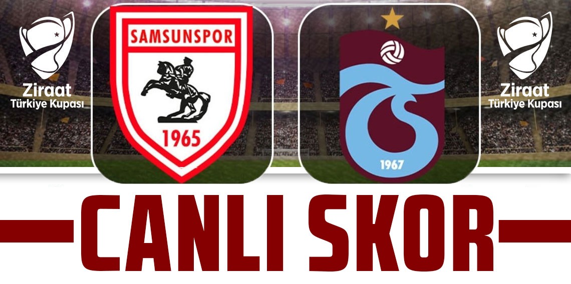 Samsunspor 0 - 0 Trabzonspor | CANLI SKOR