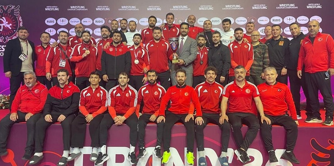 Grekoromen Güreş Milli Takımı, Avrupa ikincisi