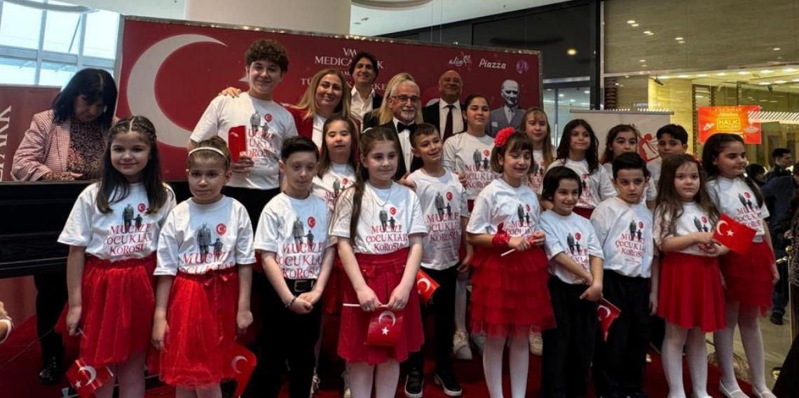 Tüp bebekle dünyaya gelen çocuklardan 23 Nisan konseri