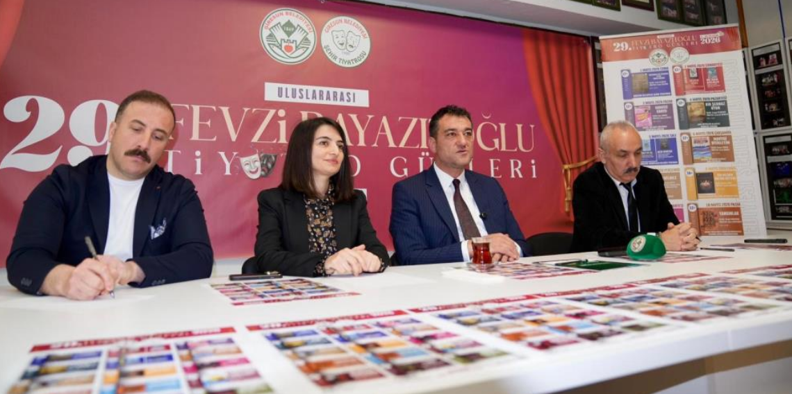 Giresun’da 29. Fevzi Bayazıtoğlu Tiyatro Günleri Başlıyor: 15 Günlük Sanat Şöleni