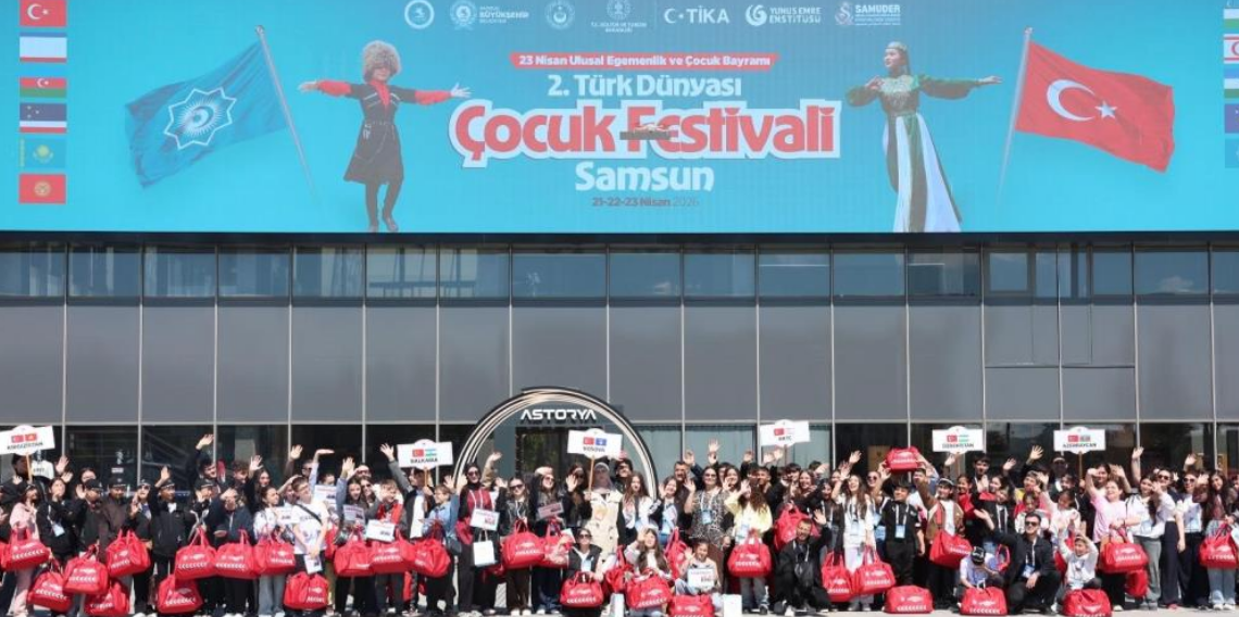 Türk dünyası çocukları Balonya ve Astorya'ya hayran kaldı