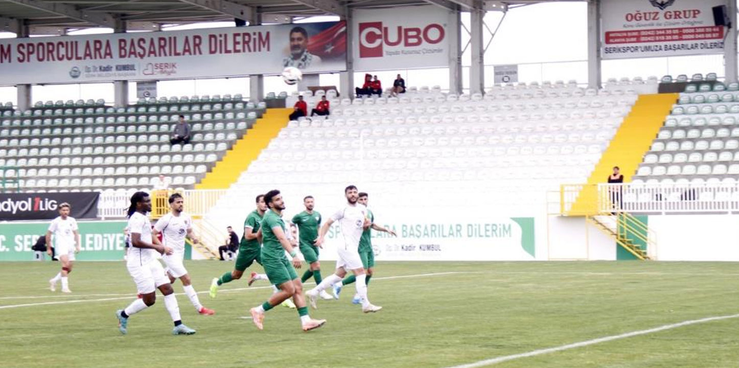 Serikspor evinde farklı kazandı