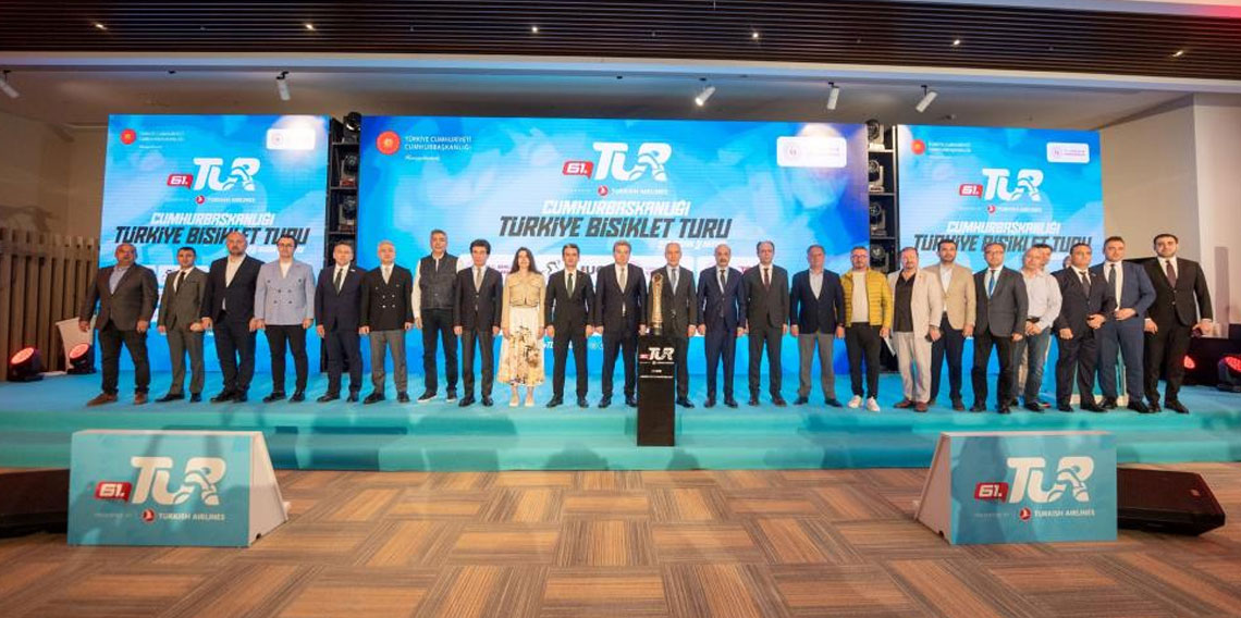 61. Cumhurbaşkanlığı Türkiye Bisiklet Turu'nun basın toplantısı yapıldı