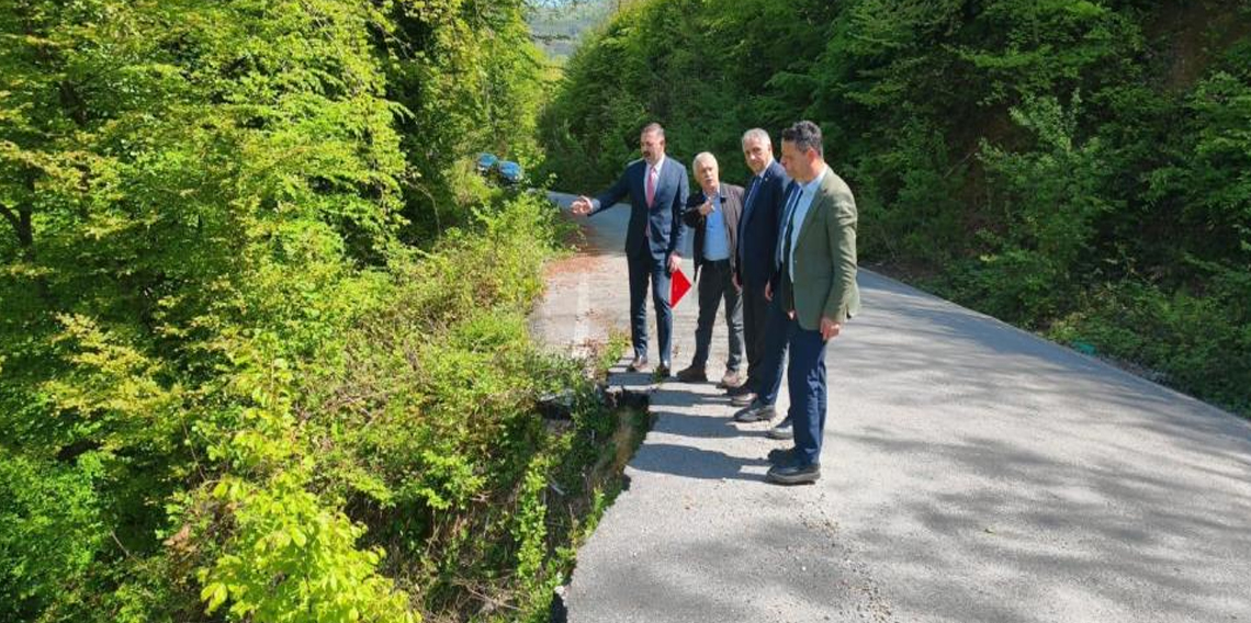 AK Parti heyeti bölgesinde inceleme yaptı