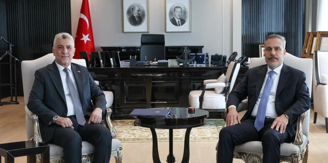 Bakan Fidan, Bakan Bolat ile bir araya geldi