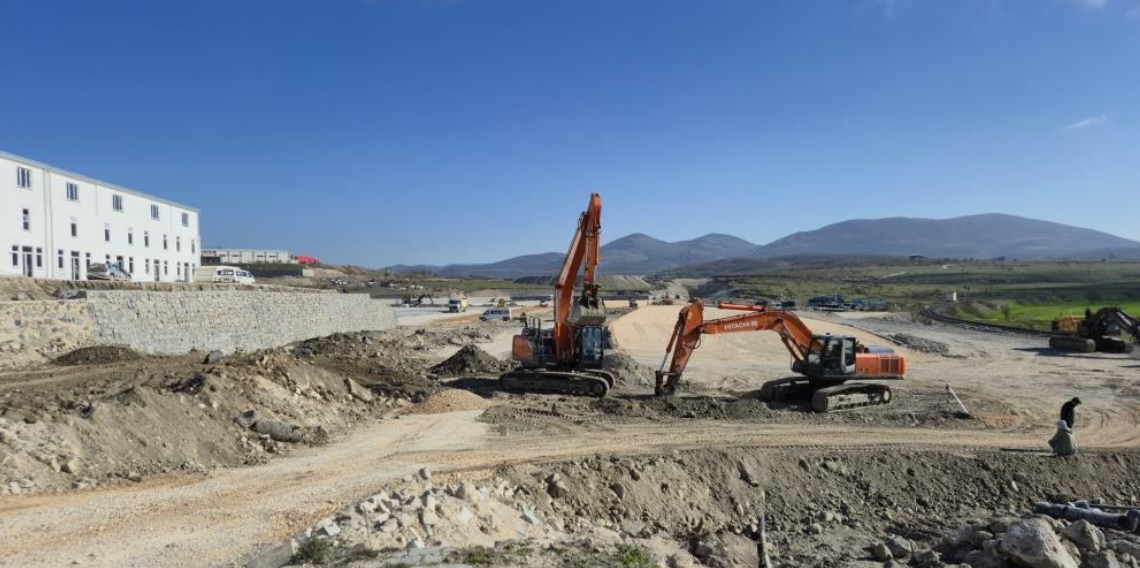 Karadeniz’in lojistik gücü büyüyor: Havza OSB’de 140 bin metrekarelik dev merkez hızla yükseliyor