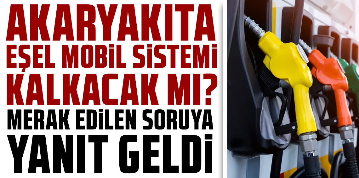 Akaryakıtta eşel mobil sistemi kalkacak mı? Merak edilen soruya yanıt geldi