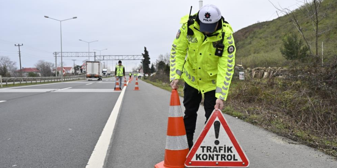 Ordu’da trafik denetimleri sıklaştı, 1 haftada 17 bin araç kontrol edildi
