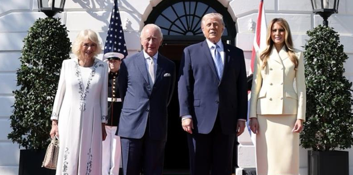 İngiltere Kralı Charles ve eşi Kraliçe Camilla ABD’de