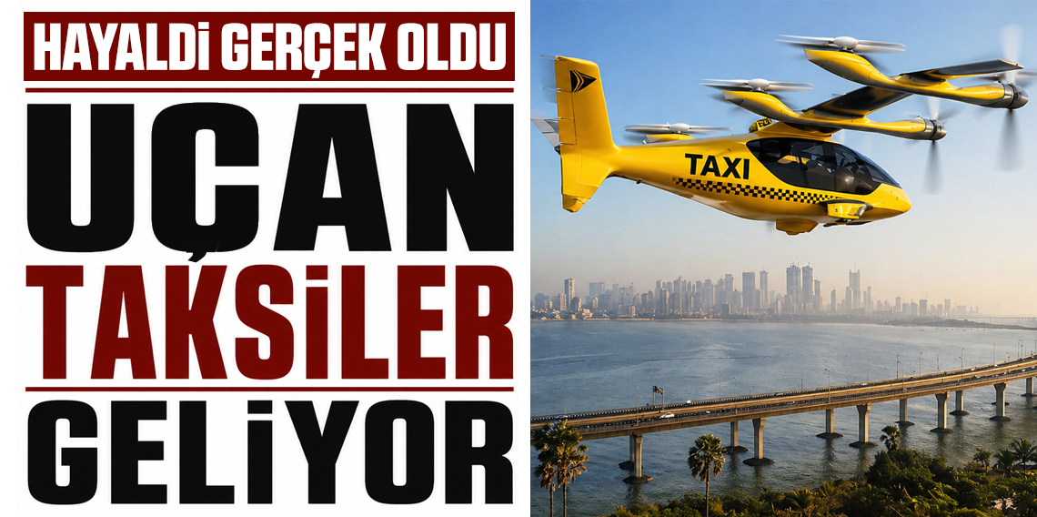 New York’ta elektrikli hava taksileri deneme uçuşlarına başladı