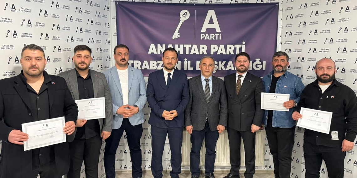 Anahtar Parti Trabzon Teşkilatında Görevlendirme Töreni
