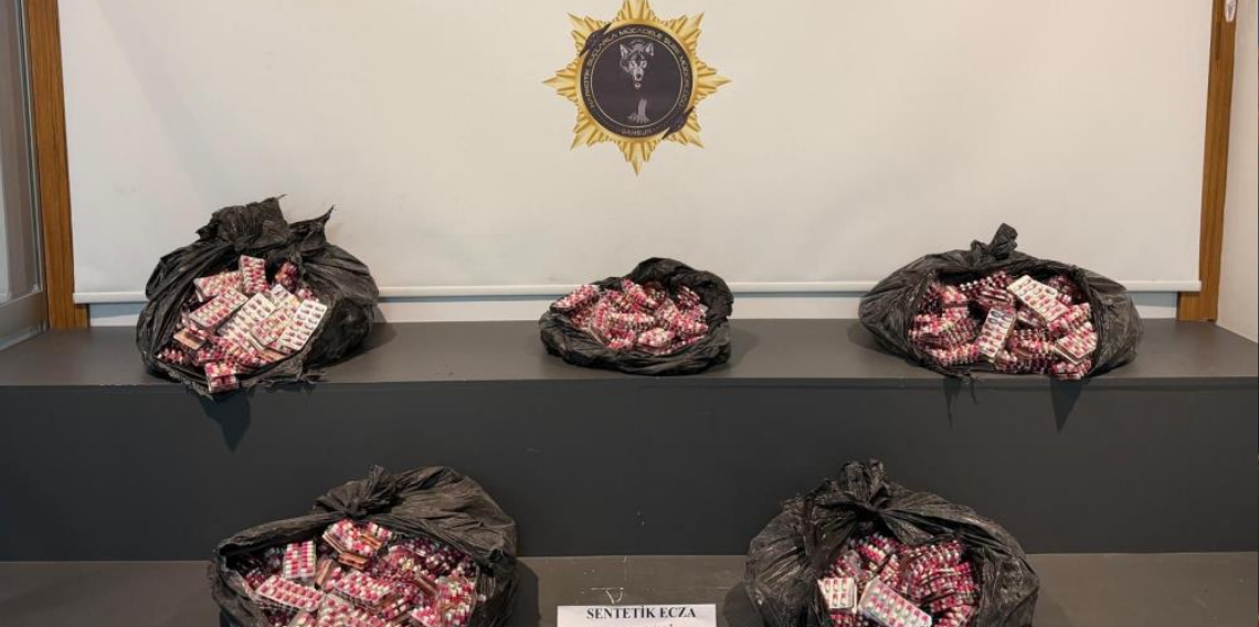 Samsun’da dev uyuşturucu operasyonu, 24 bin 600 hap ele geçirildi, 2 gözaltı