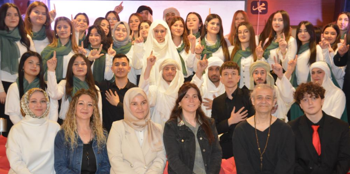 Ordu'da öğrencilerin Mevlid-i Nebi coşkusu