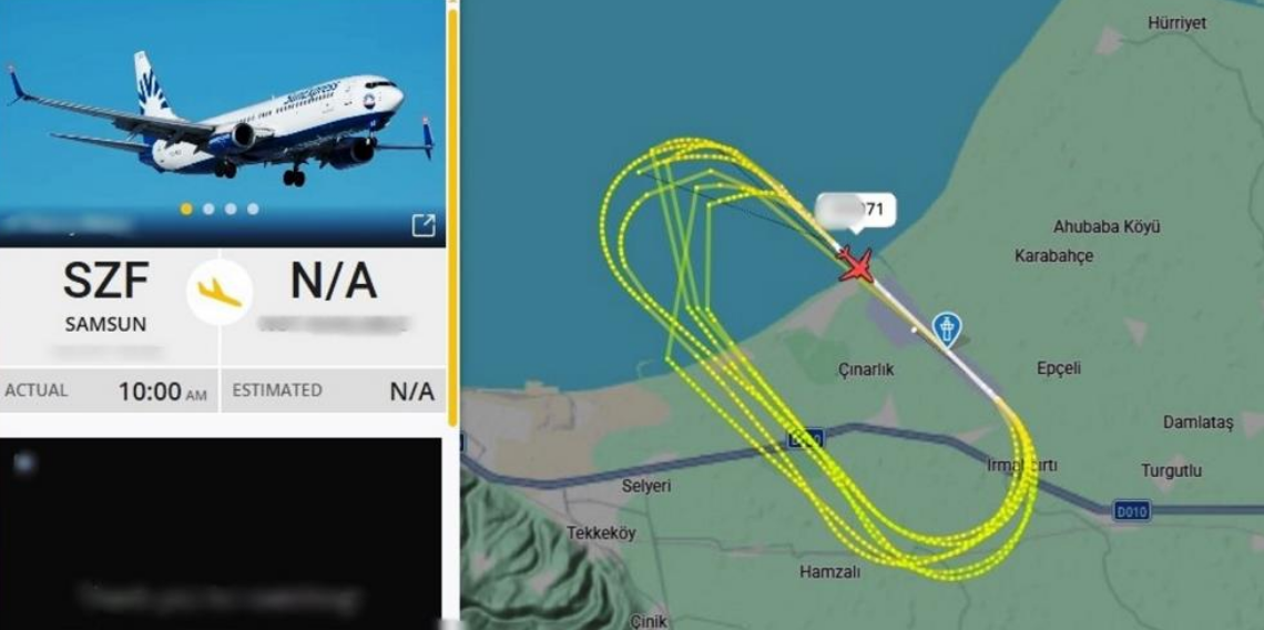 Pilotların eğitim üssü Samsun oldu! Çarşamba Havalimanı’nda yoğun uçuş trafiği