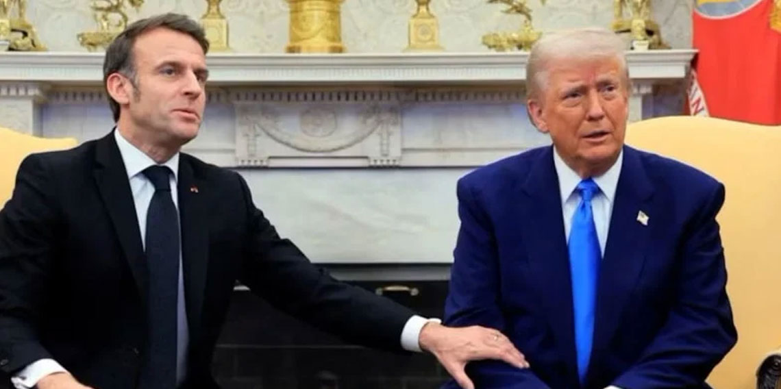 Macron'dan Trump'a Fransızca göndermesi: Çok şık olurdu