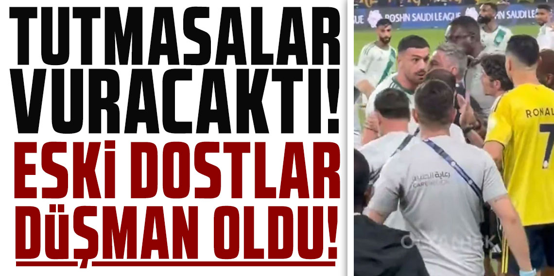 Eski dostlar düşman oldu: Merih'in gözü Ronaldo'yu bile görmedi
