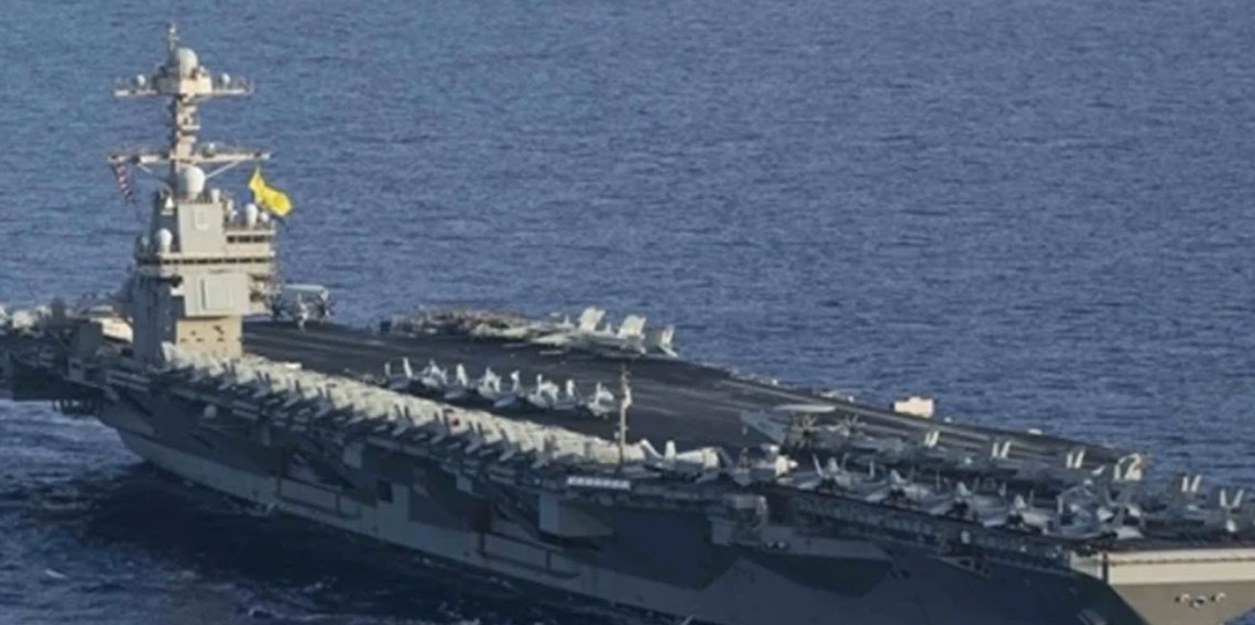 ABD'nin uçak gemisi Orta Doğu'dan ayrılacak! 309 gündür denizde ...